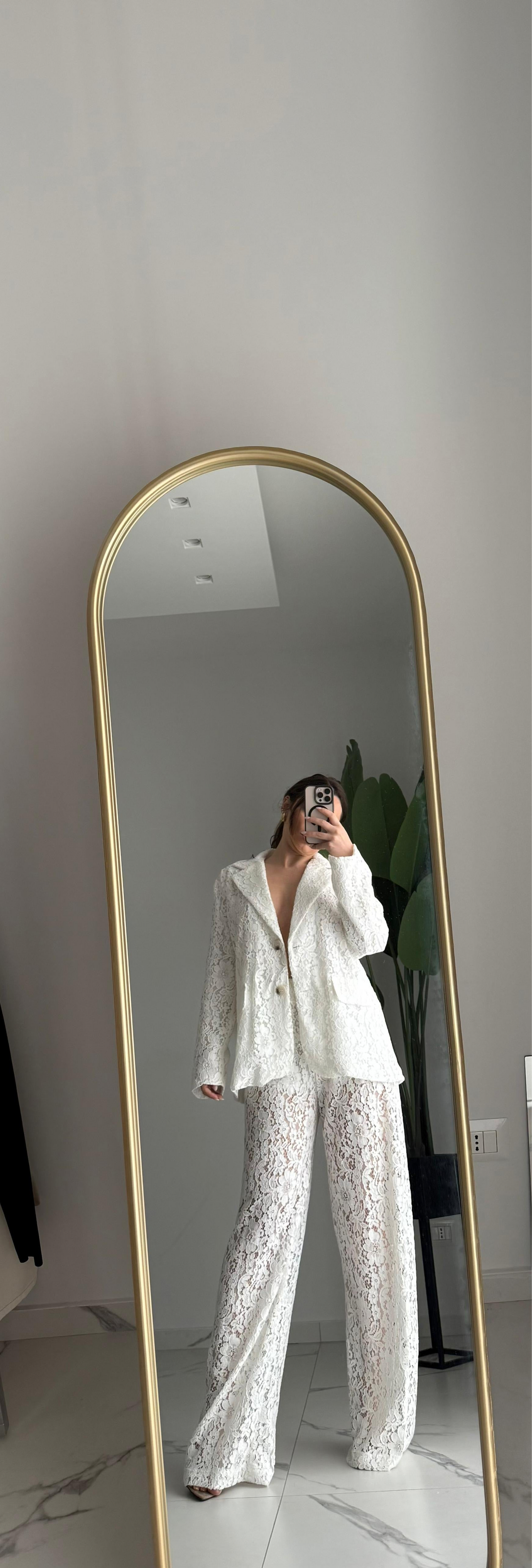 Tailleur in pizzo Ely