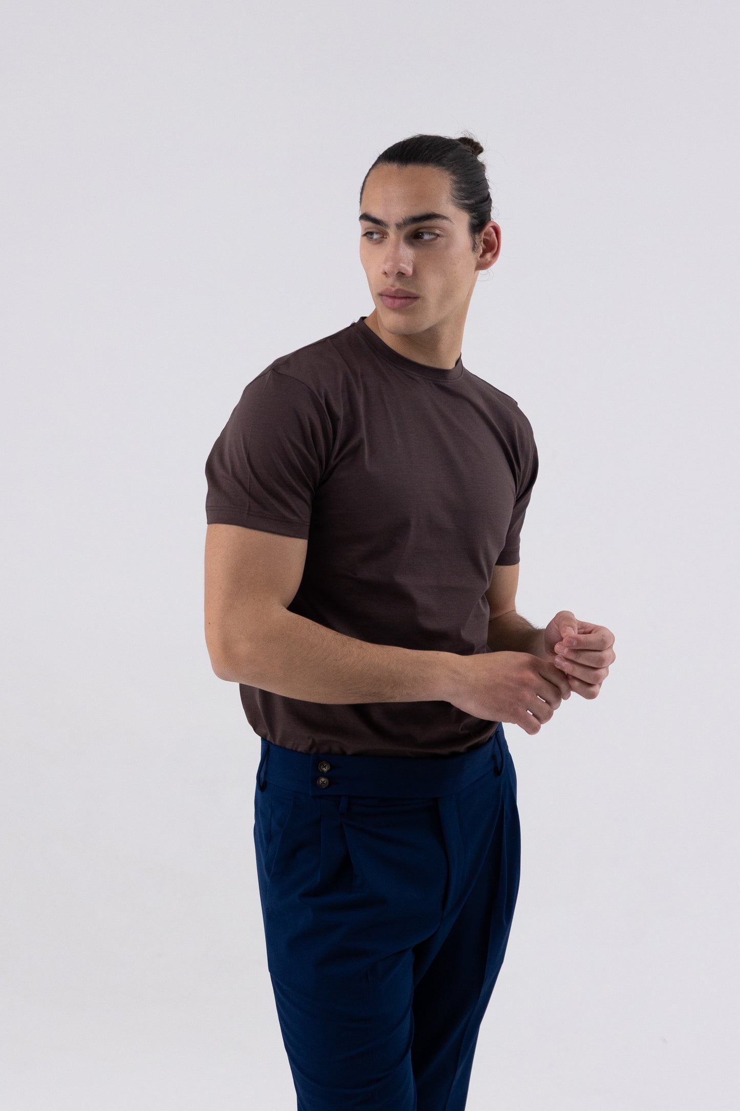 T-SHIRT TAORMINA TABACCO