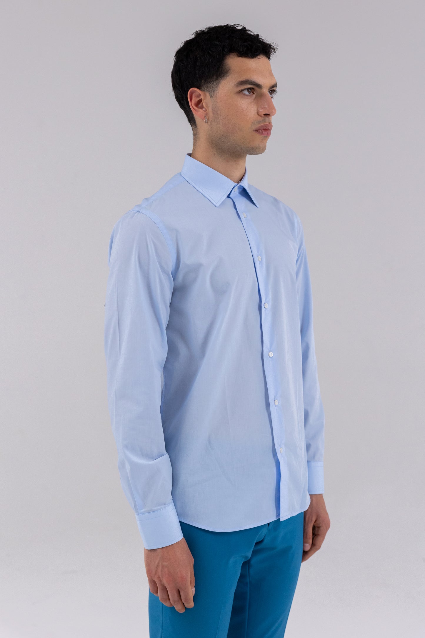 SANTORINI SLIM FIT SKY SHIRT