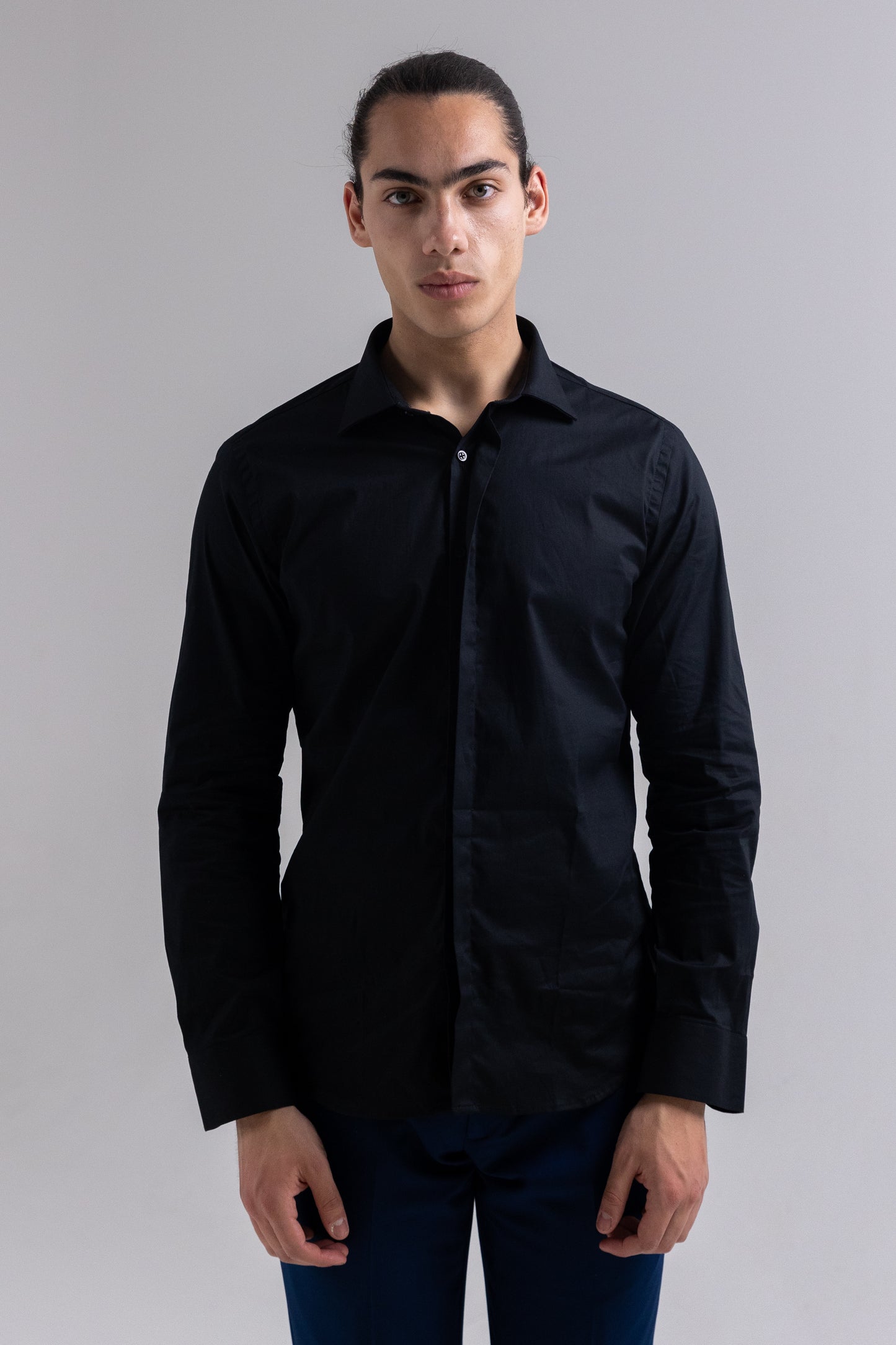 BLACK OXFORD SHIRT