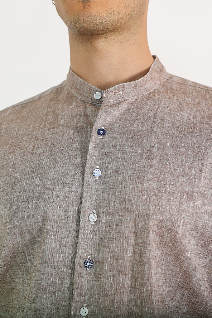 SANTORINI SLIM FIT WHITE SHIRT