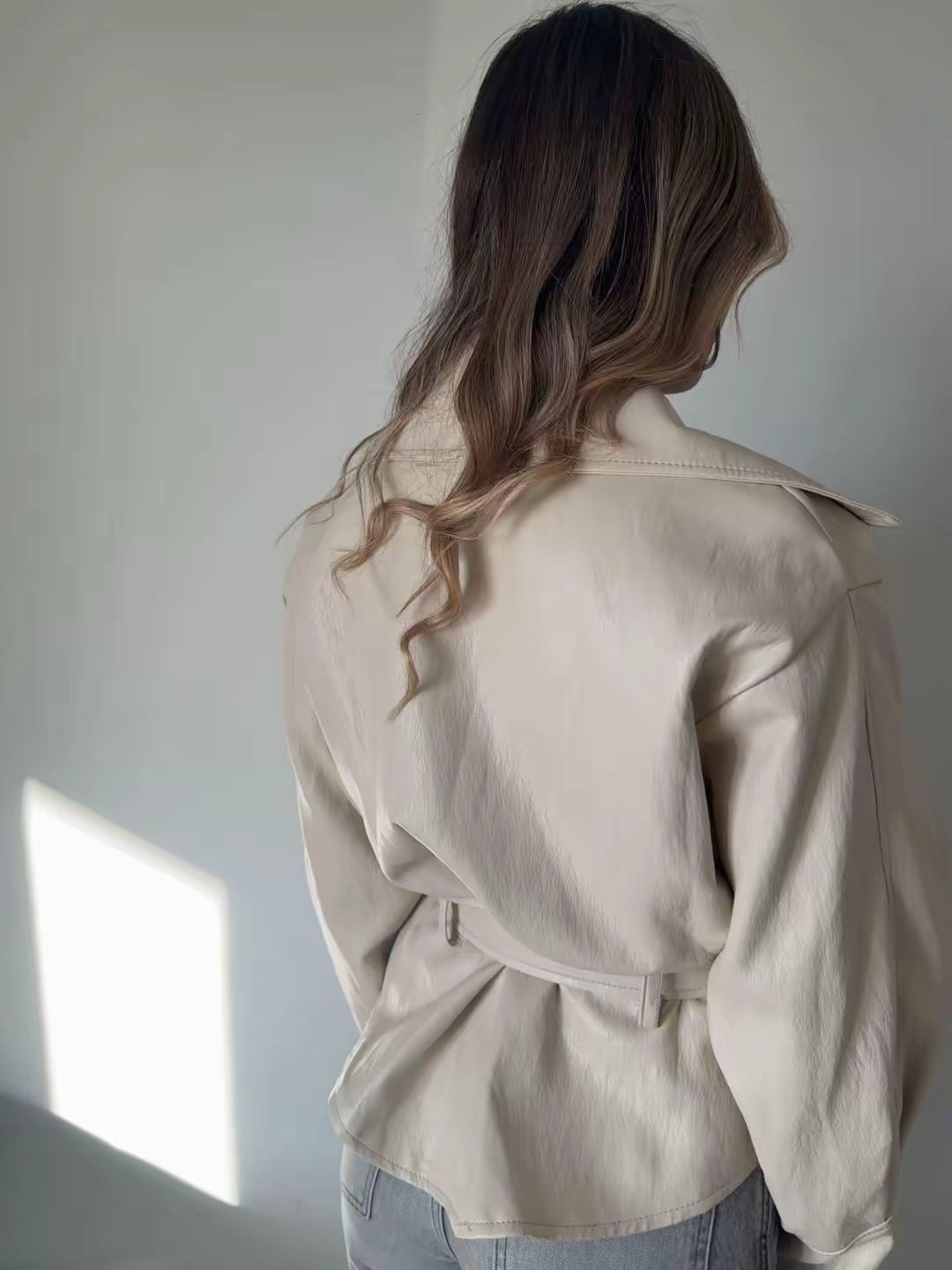 Giacca eco pelle belen