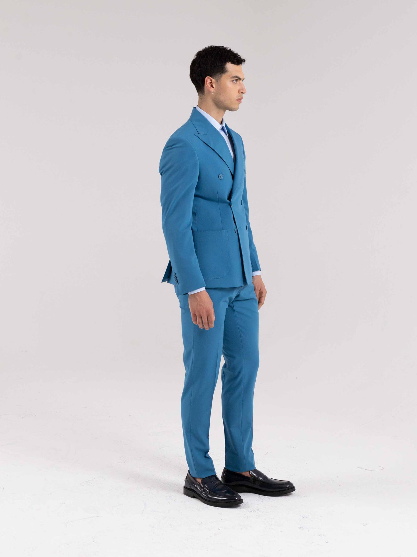 ABITO MONTECARLO DOPPIOPETTO VERDE TIFFANY