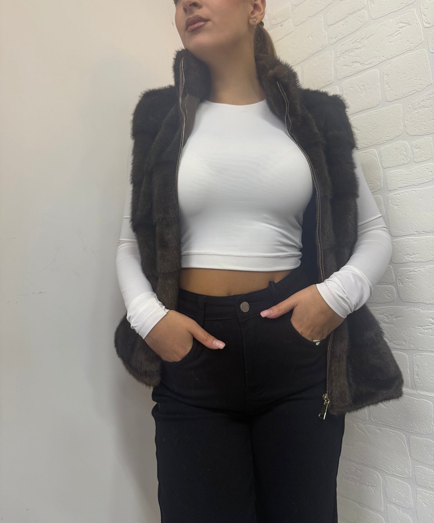 Smanicato pelliccia Alice