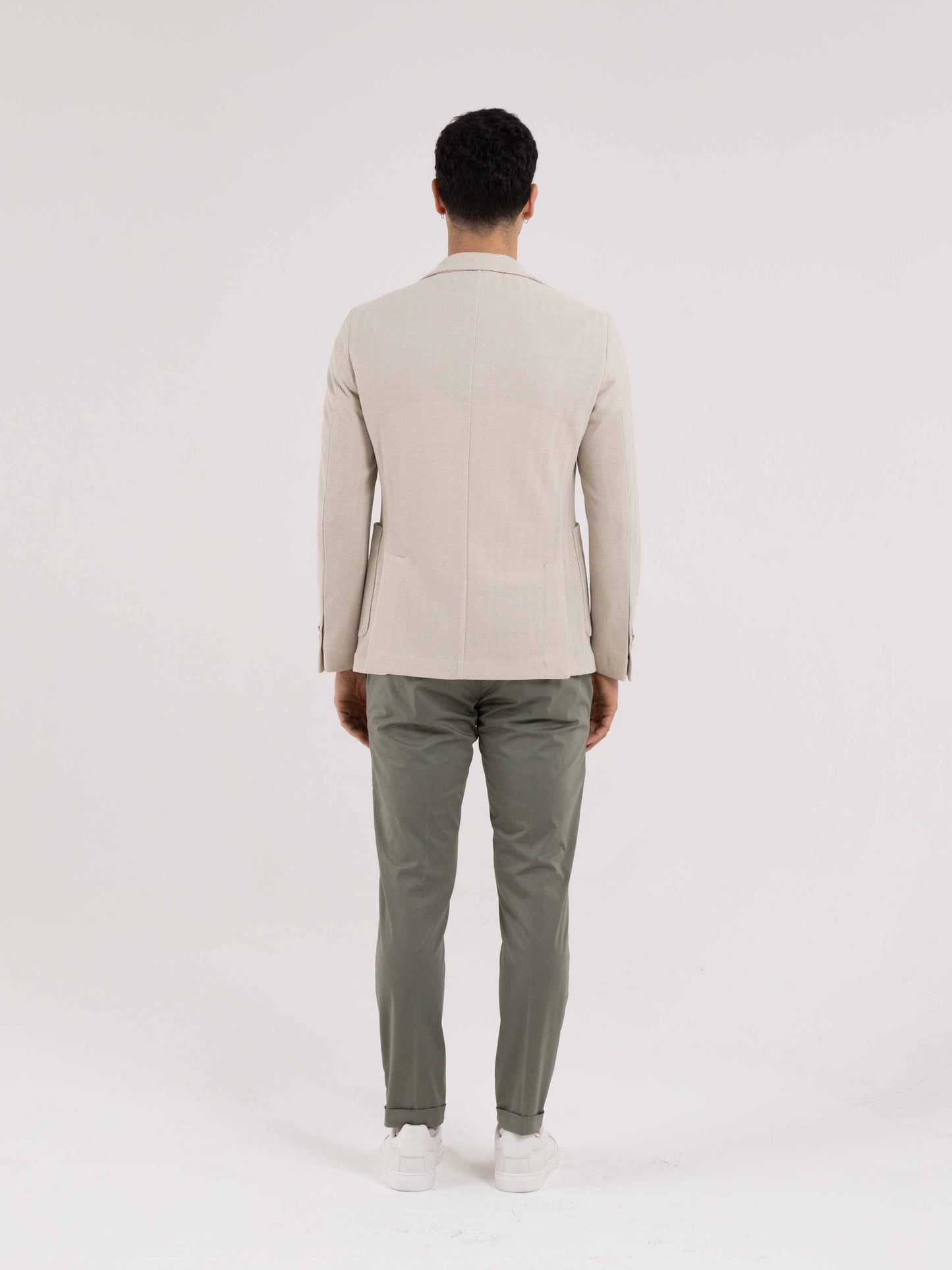 GIACCA FORTE DEI MARMI MONOPETTO BEIGE