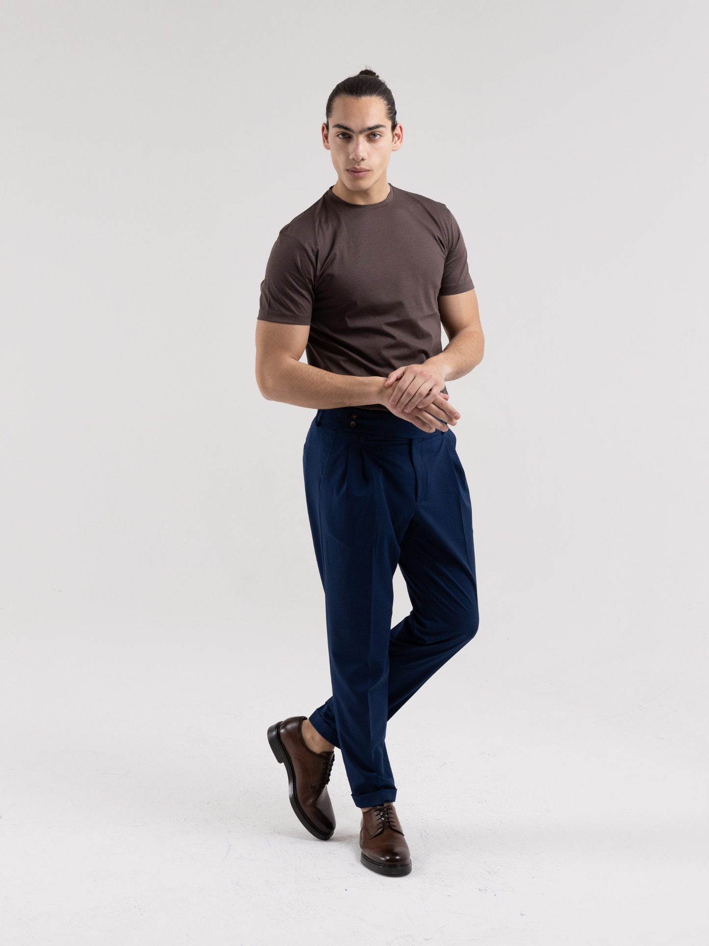 PANTALONE AMALFI VITA ALTA BLUETTE