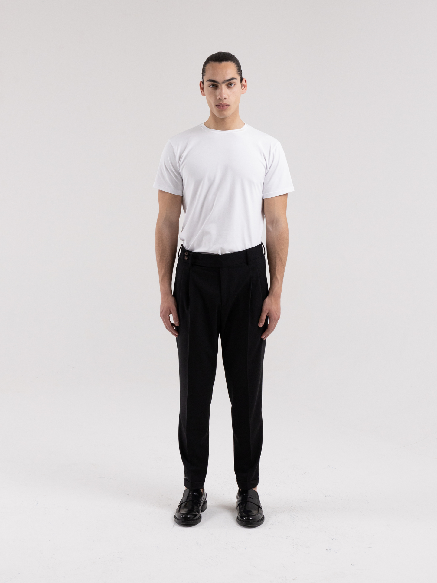 T-SHIRT ARUBA IN COTONE STRETCH BIANCA