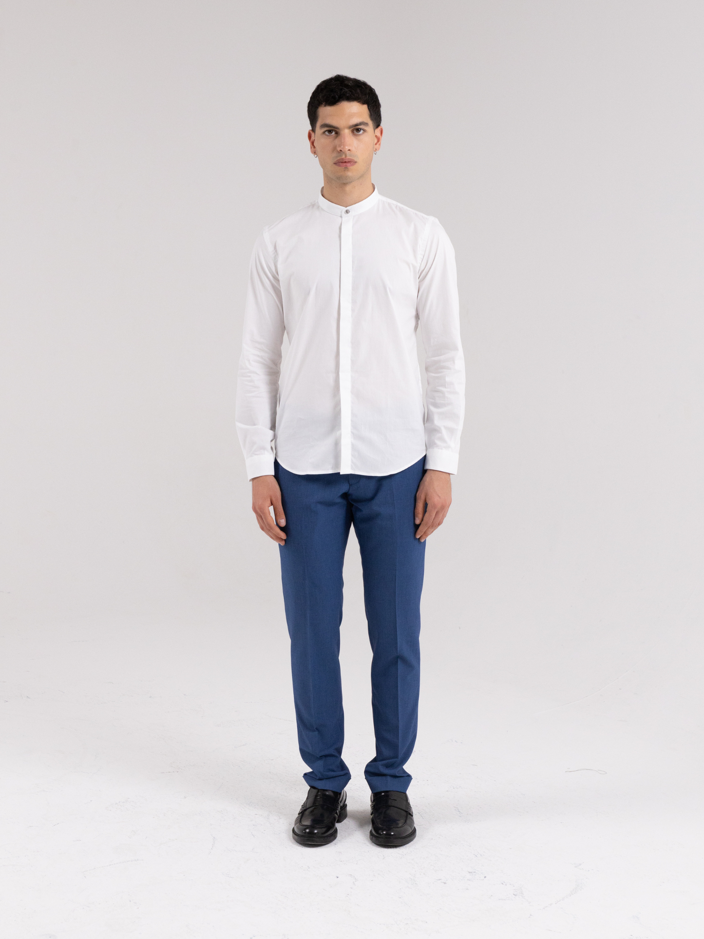 CAMICIA TOKYO BASIC COLLO COREANA BIANCA