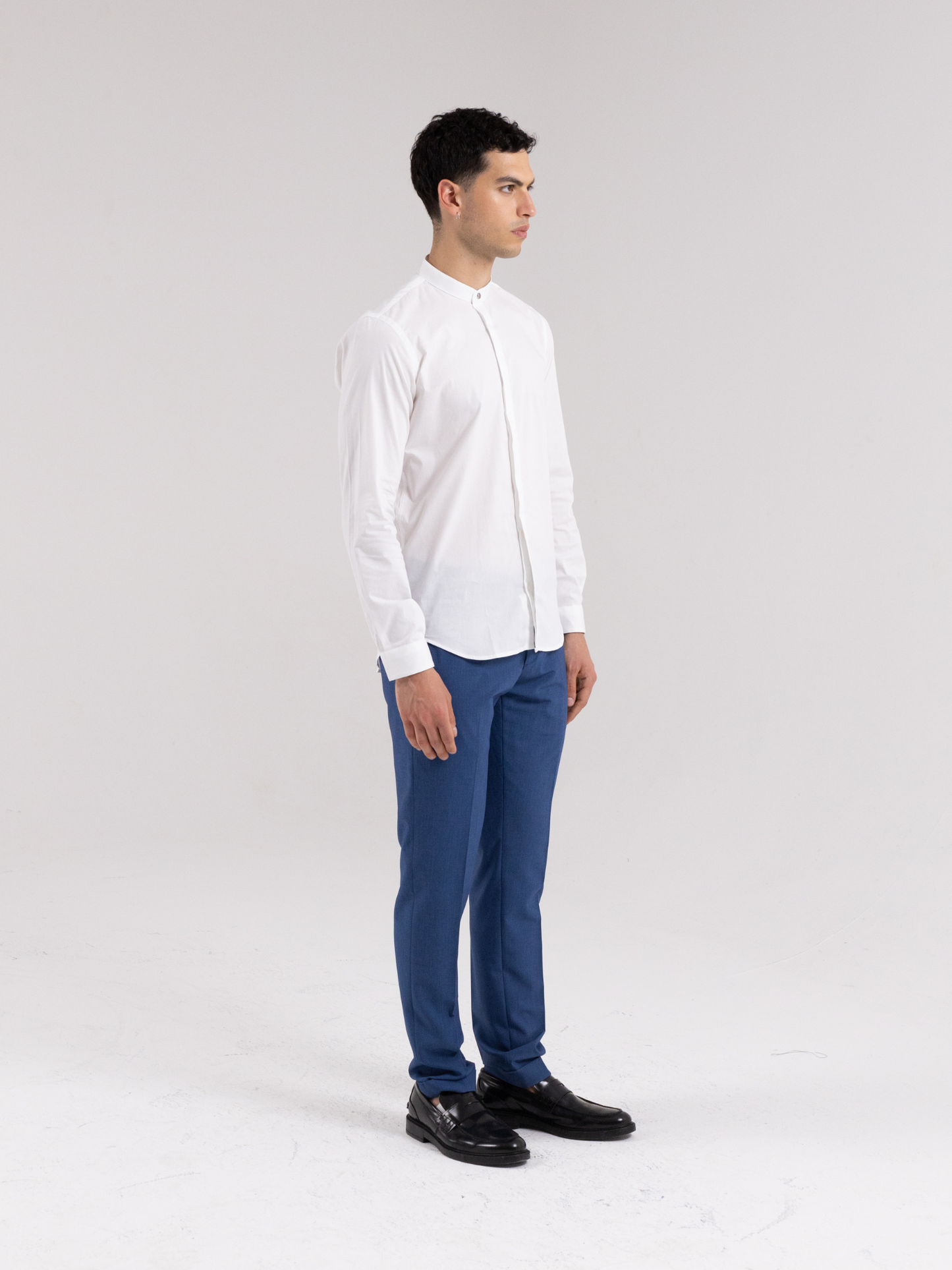 CAMICIA TOKYO BASIC COLLO COREANA BIANCA