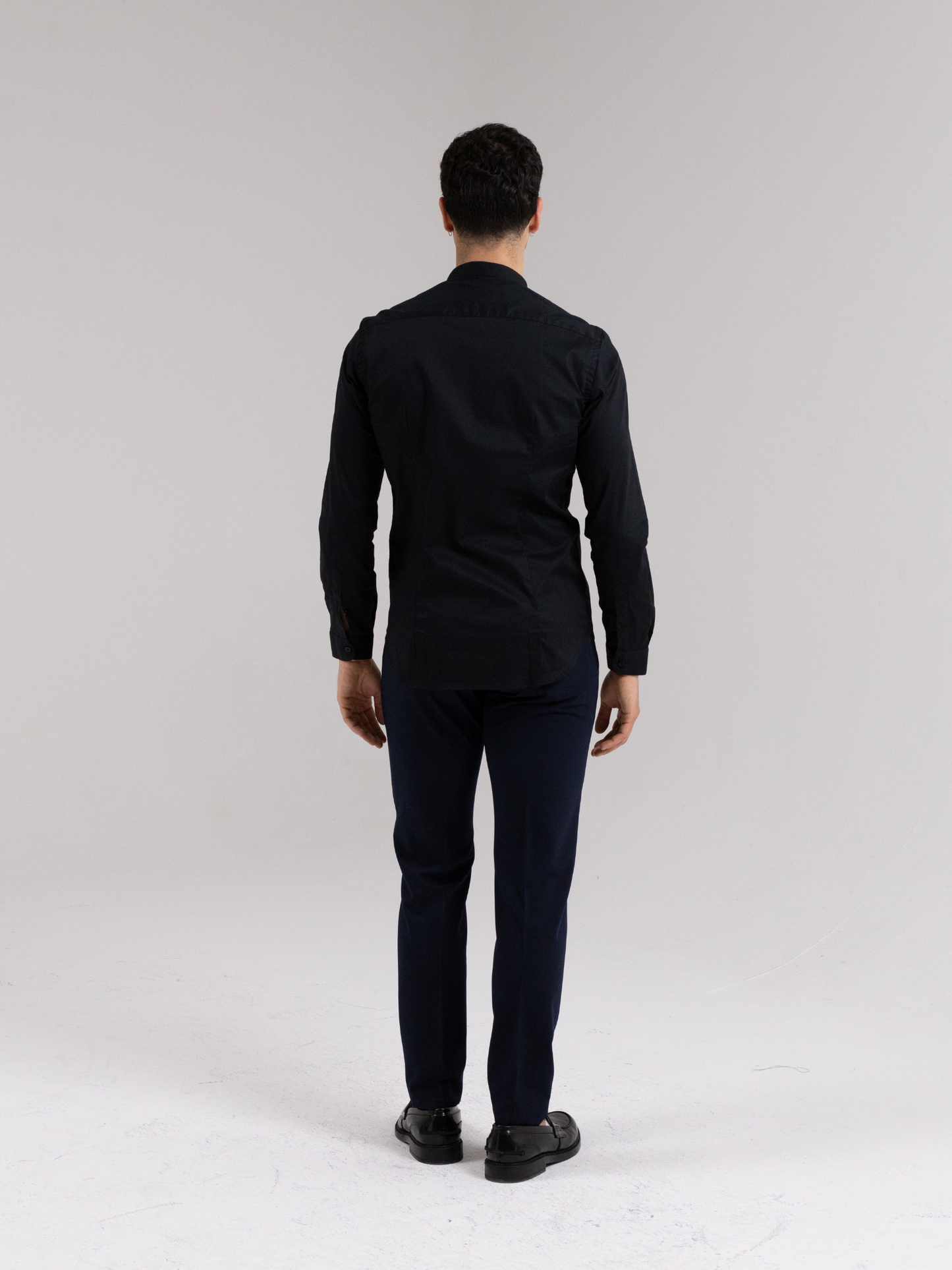 CAMICIA TOKYO BASIC COLLO COREANA NERA