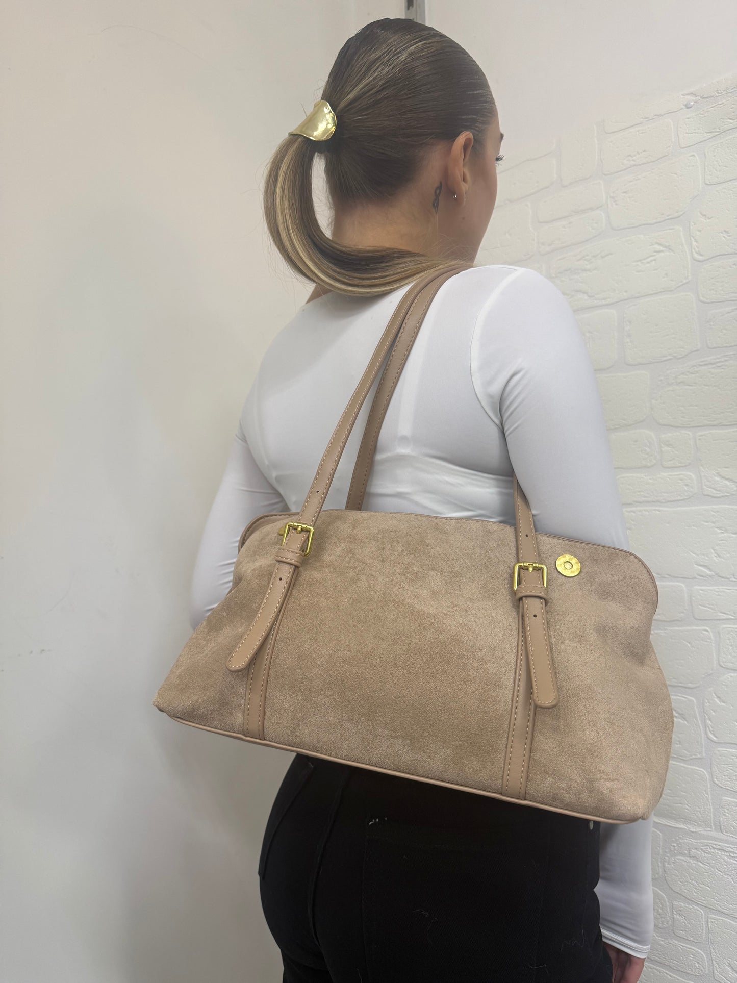 Borsa in camoscio livigno