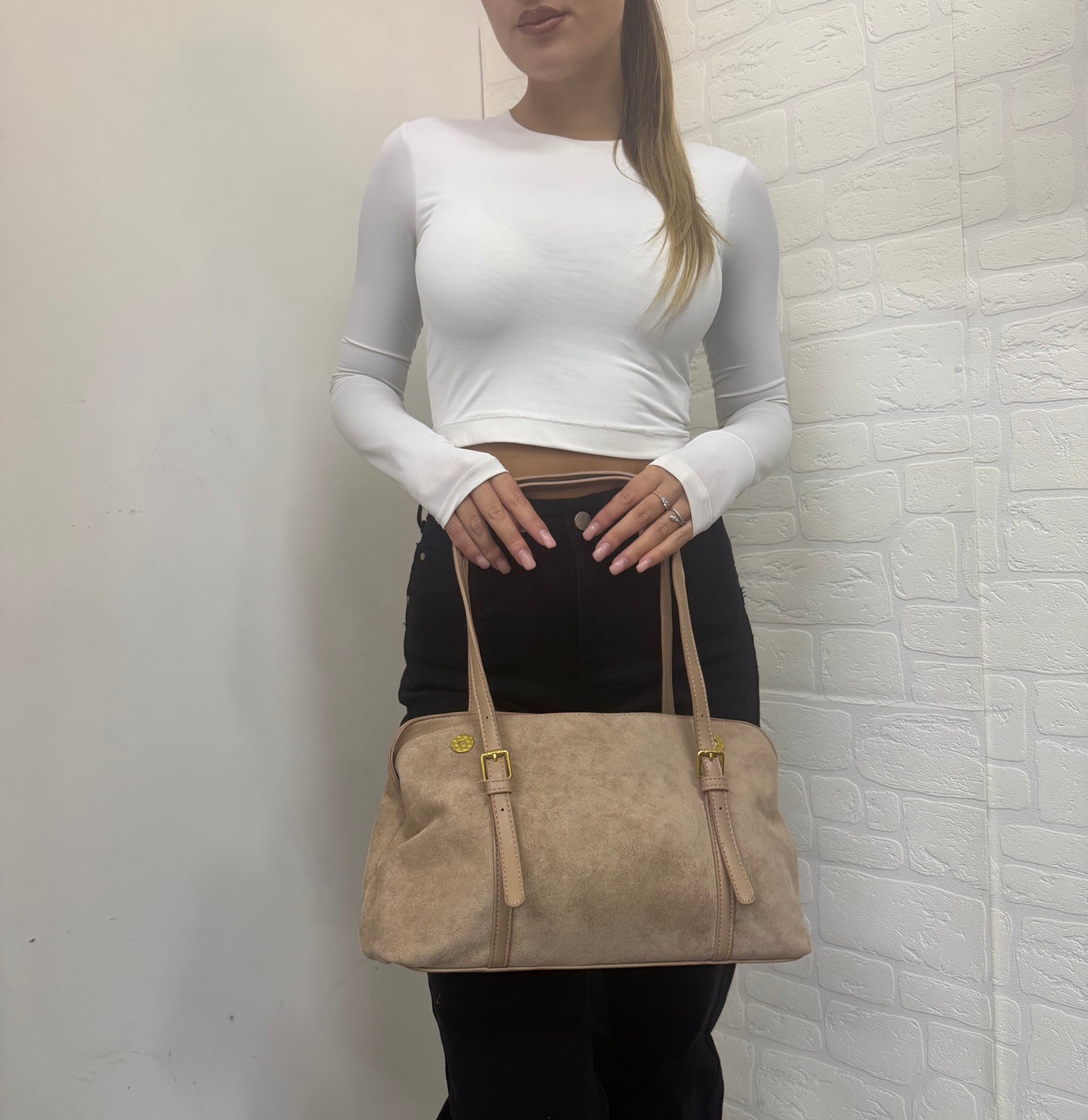 Borsa in camoscio livigno