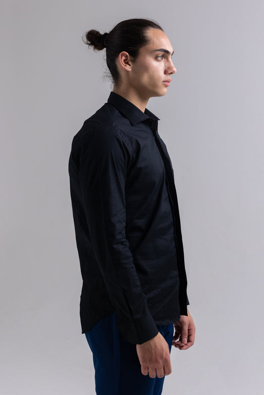 BLACK OXFORD SHIRT