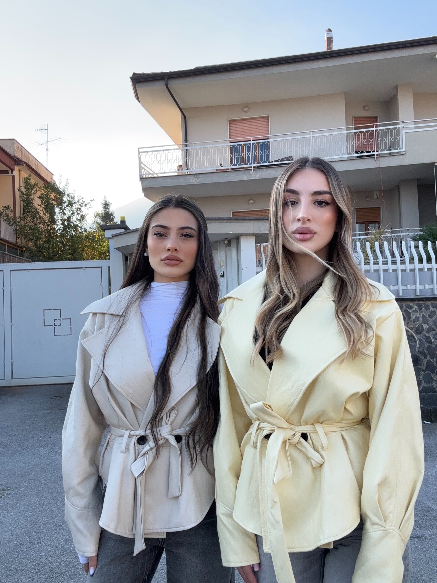 Giacca eco pelle belen