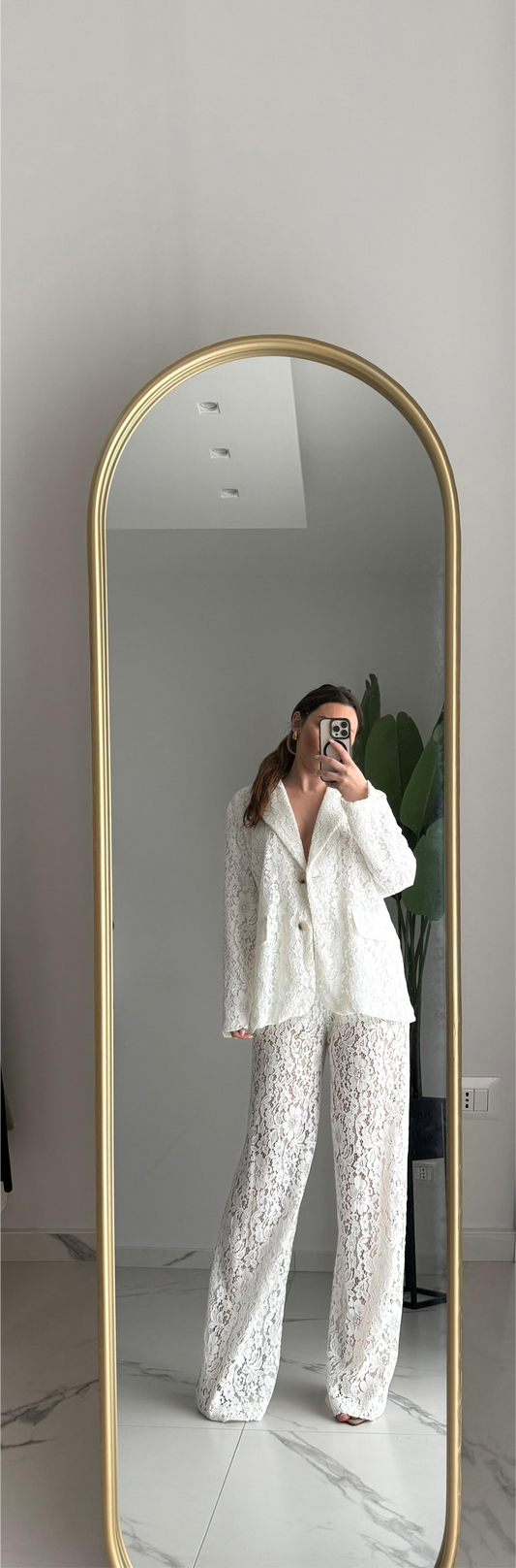 Tailleur in pizzo Ely