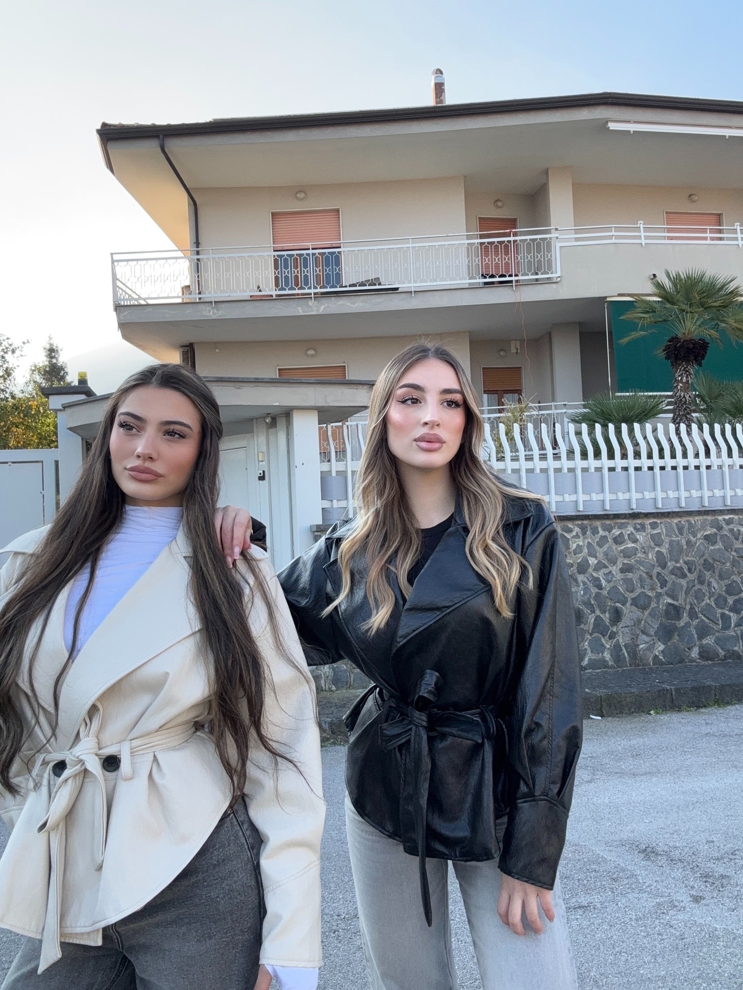 Giacca eco pelle belen