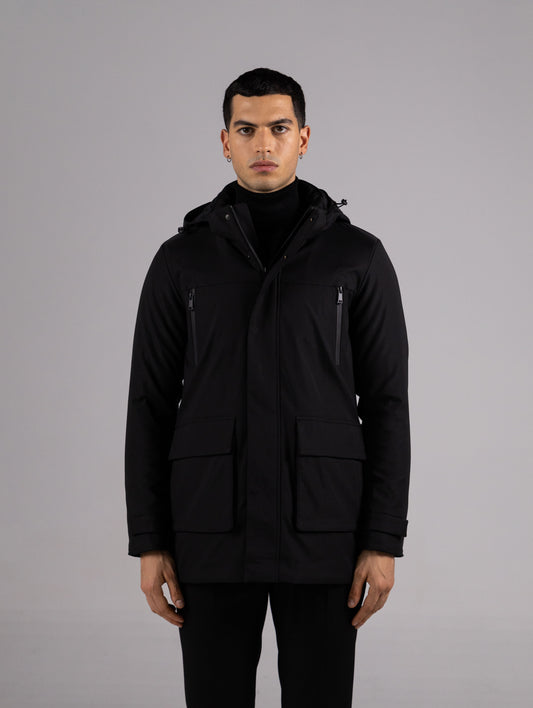 PIUMINO CORTINA NERO