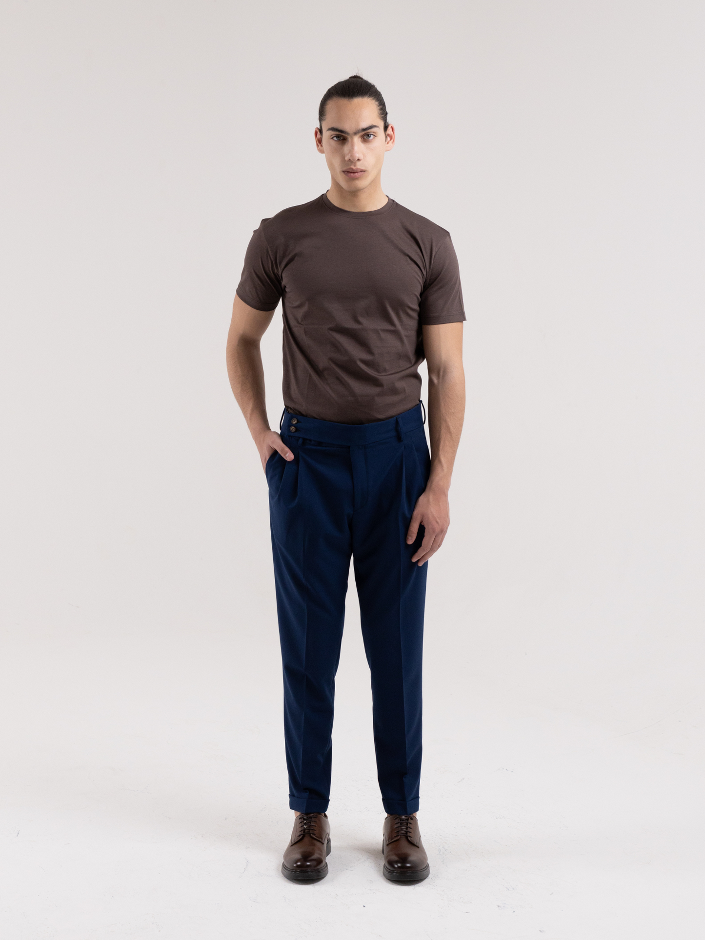 PANTALONE AMALFI VITA ALTA BLUETTE