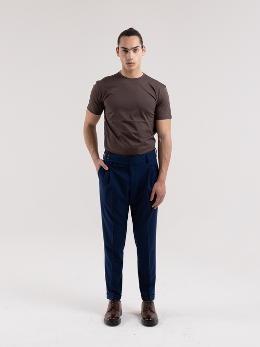 PANTALONE AMALFI VITA ALTA BLUETTE